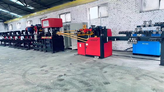 দৈর্ঘ্য ত্রুটি ±5mm/m সঙ্গে 6-12mm ব্যাস স্টিল বার ঢালাই মেশিন