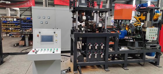 পেশাগত ট্রাস গার্ডেল ওয়েল্ডিং মেশিন ওয়েল্ডিং গতি 12-15m/Min