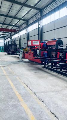 টাচ স্ক্রিন পিএলসি স্টিল বার ওয়েল্ডিং মেশিন নির্ভুলতা 12-15m ওয়েল্ডিং গতি 70-270mm ওয়েল্ডিং উচ্চতা